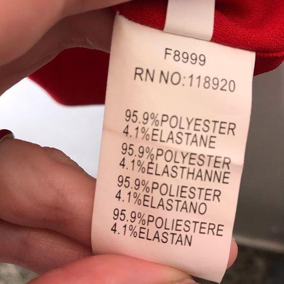 FRNCH Red Blouse - Picture 6 of 8